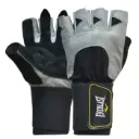 Guante Pesas Everlast Total Strength II Negro con Gris Talla S EVWG7K7T02-S